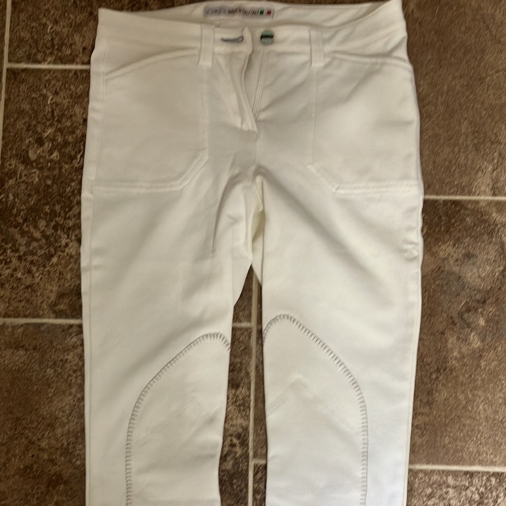 Animo equestrian breeches. Never worn white
